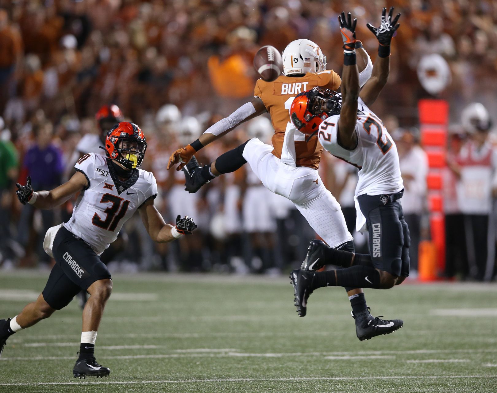 OSU at Texas notebook: Israel Antwine makes debut; T. Boone Pickens honored